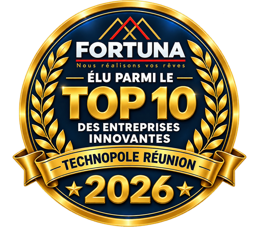 FORTUNA élu parmi le Top 10 des entreprises innovantes Technopole Réunion 2026