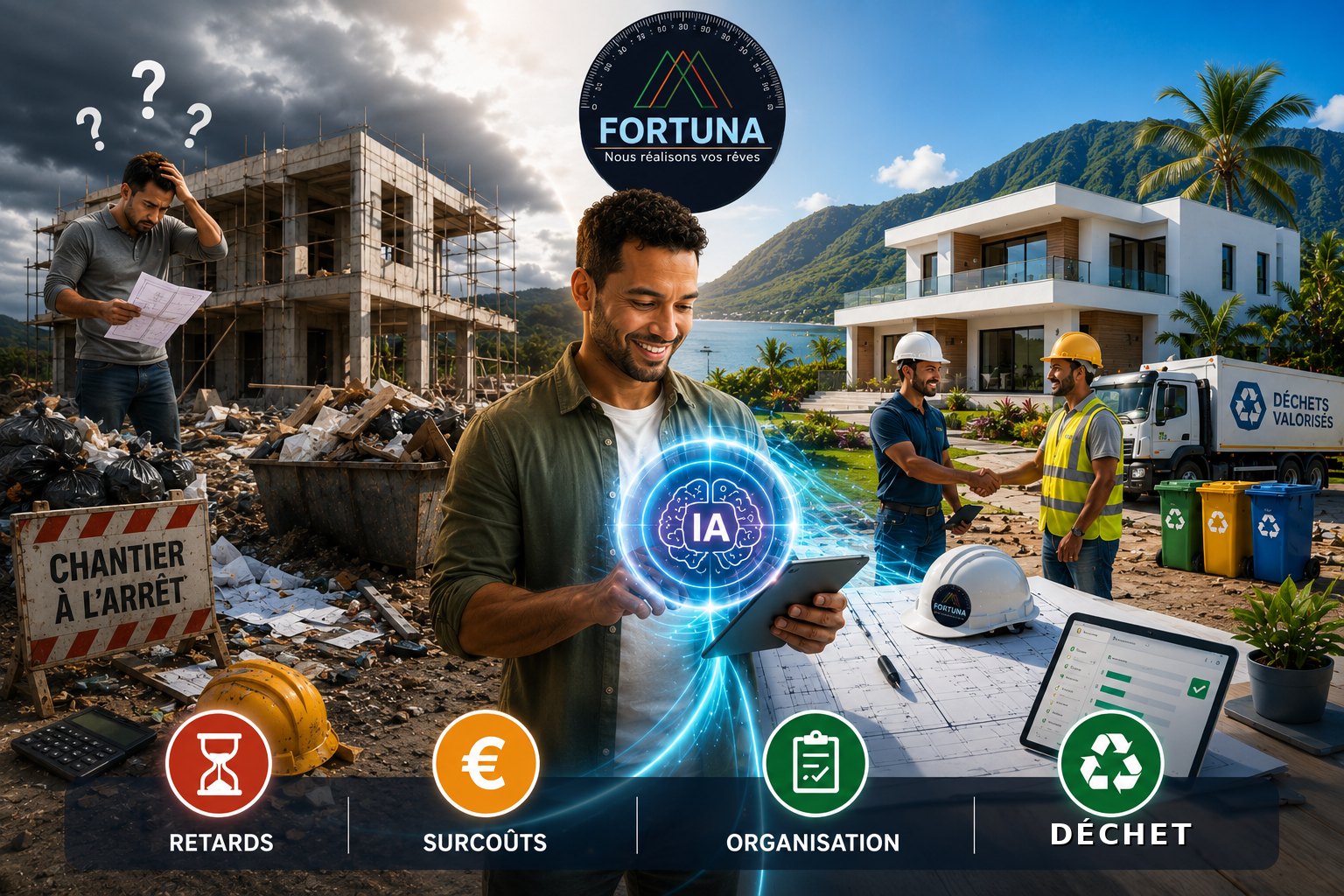 FORTUNA coordonne l'écosystème autour du projet de construction